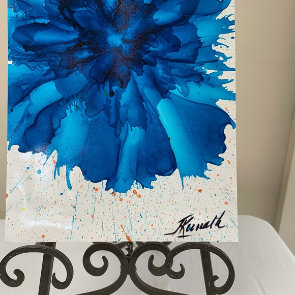 9x12 Original Alcohol Ink by Joanne Kunath